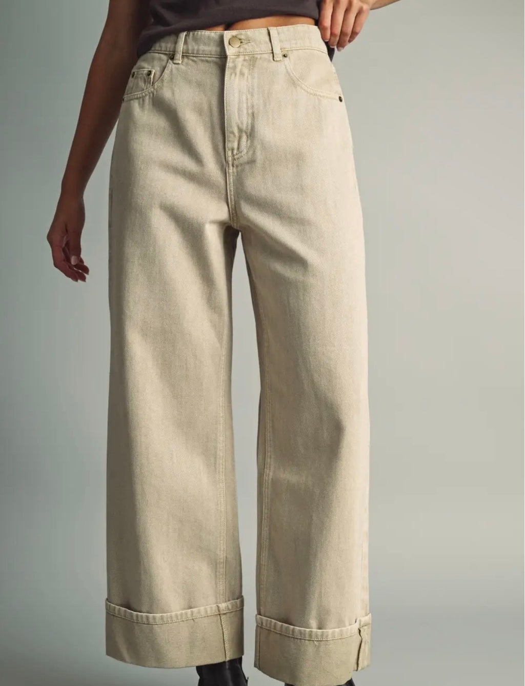 Sag Harbor Cuffed Jeans