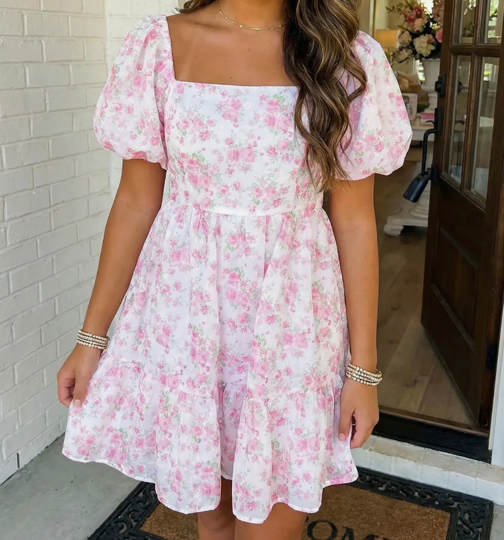 August Rose Dress