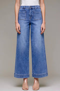 Harbor blue denim jeans