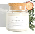 Christmas fir candle