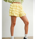 Harvest honey shorts yellow