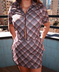 Upper East Side Plaid Set