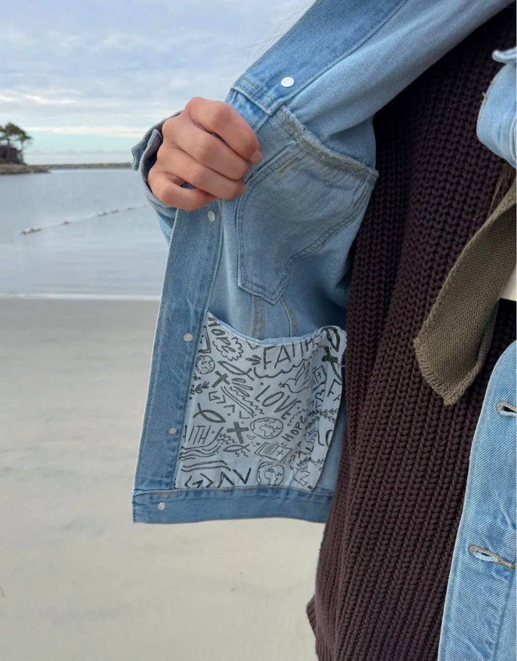 Adult Jesus  jacket