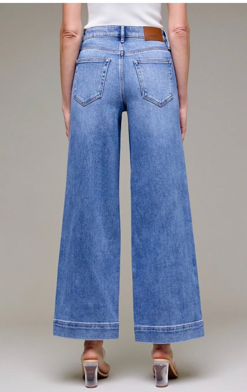 Harbor blue denim jeans