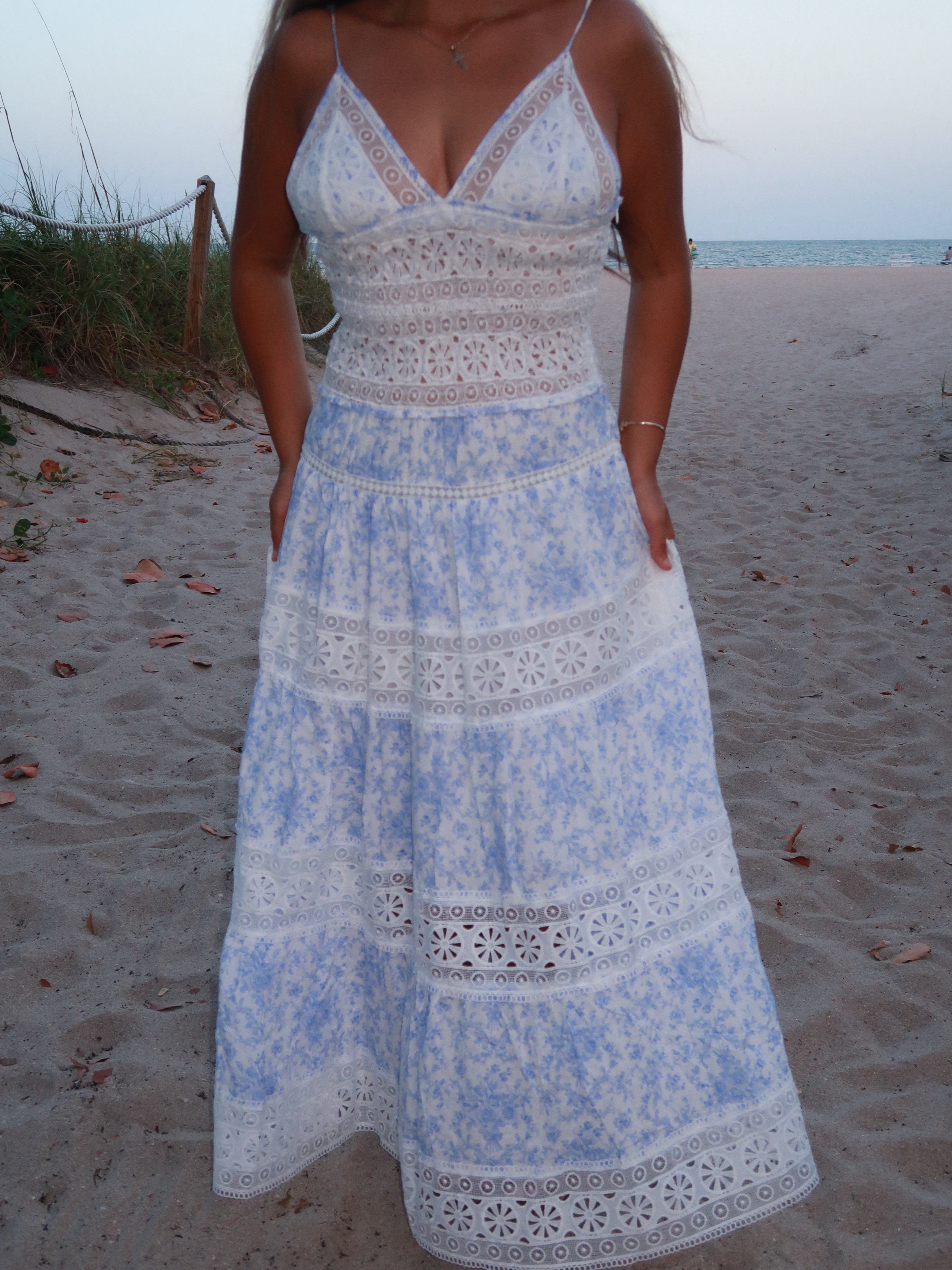 Costal breeze maxi dress