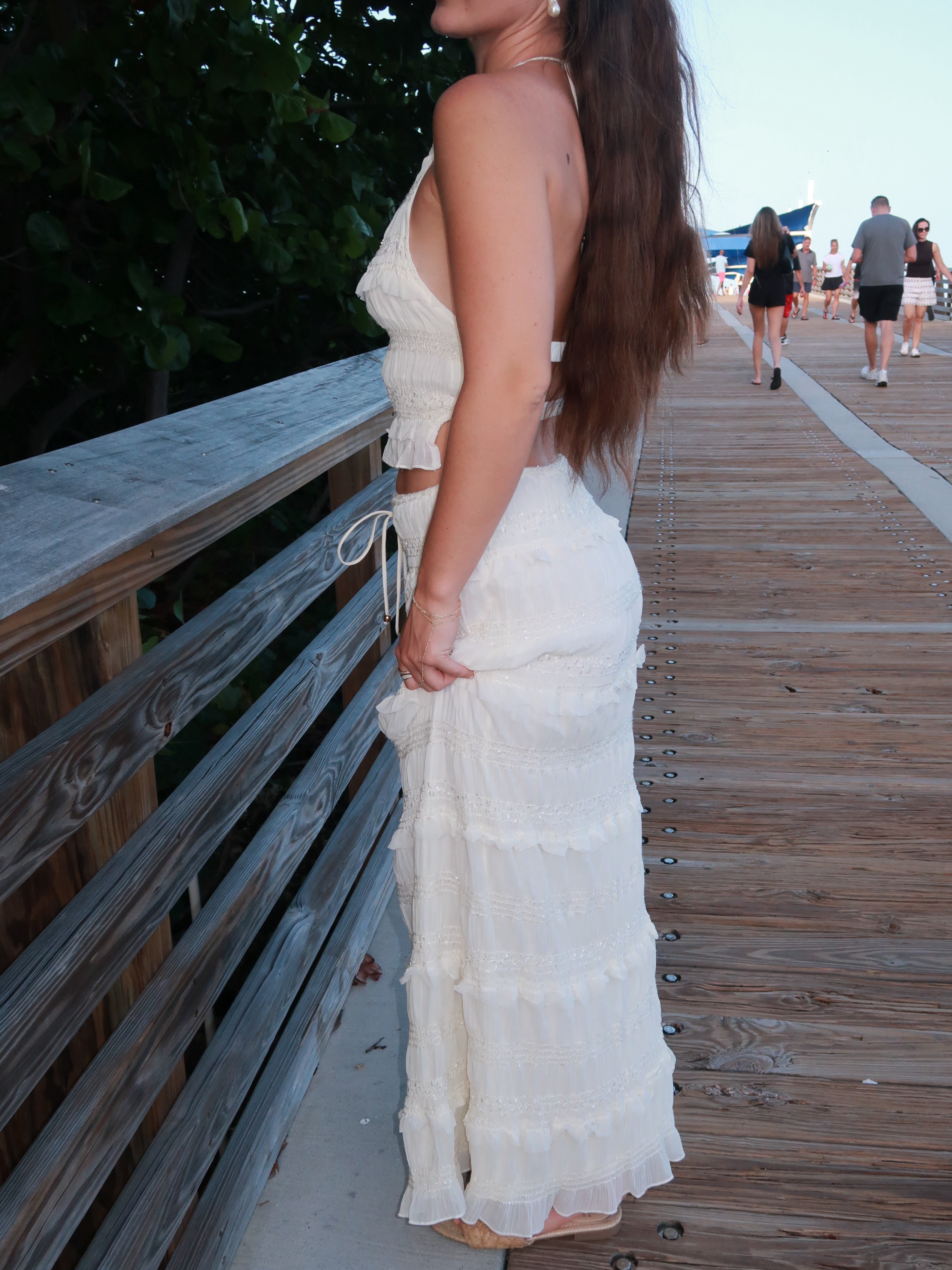 Harbor house skirt set