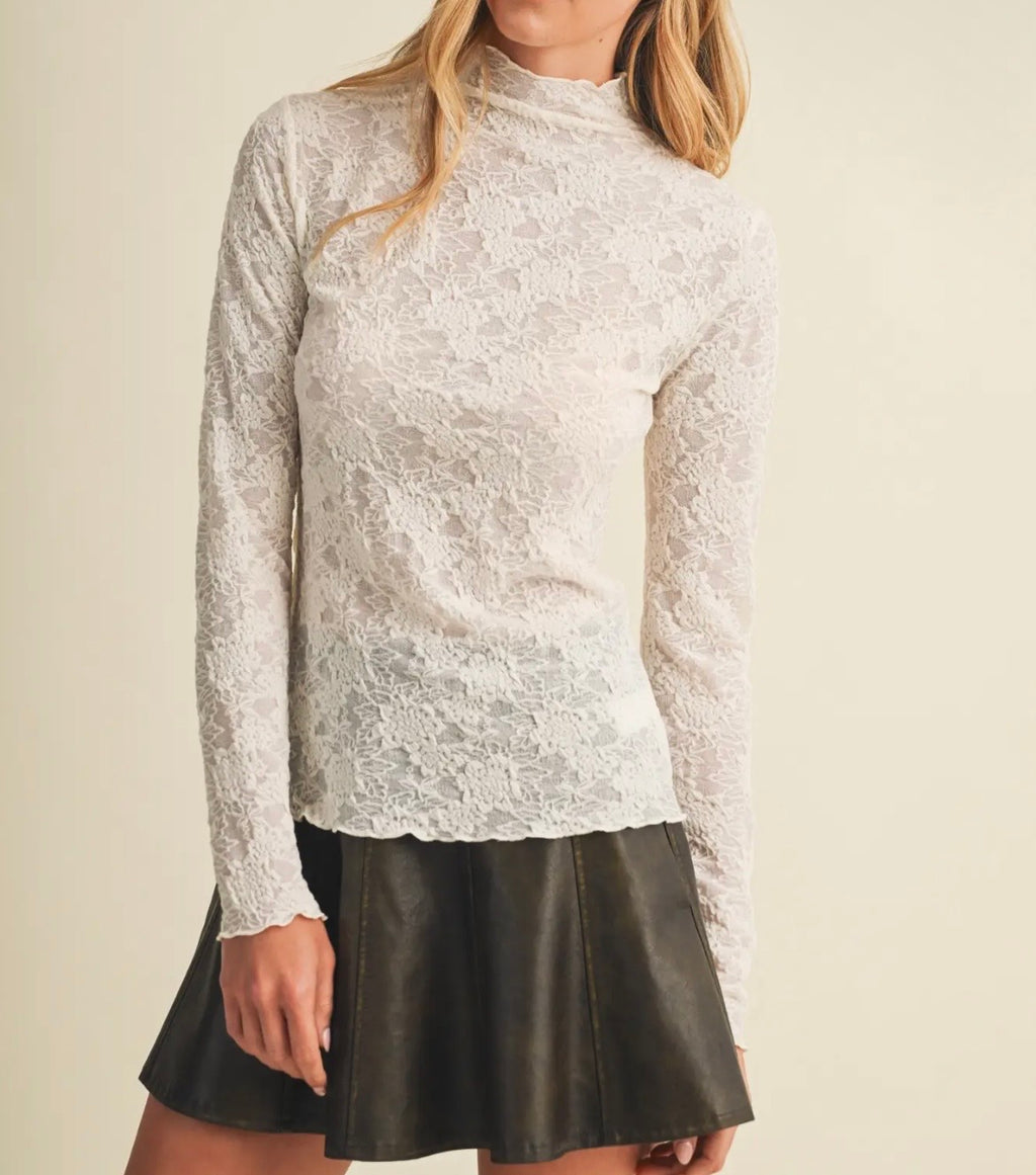 Falling in Lace top
