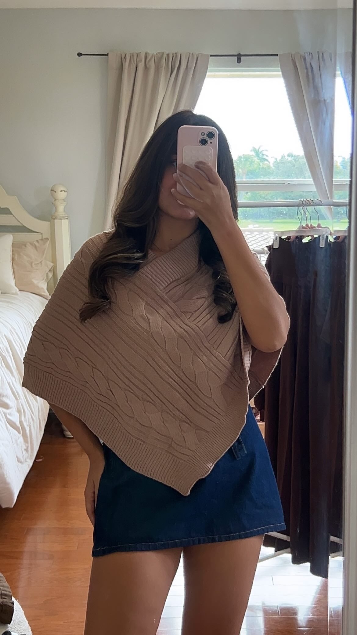 Autumn Mornings Poncho