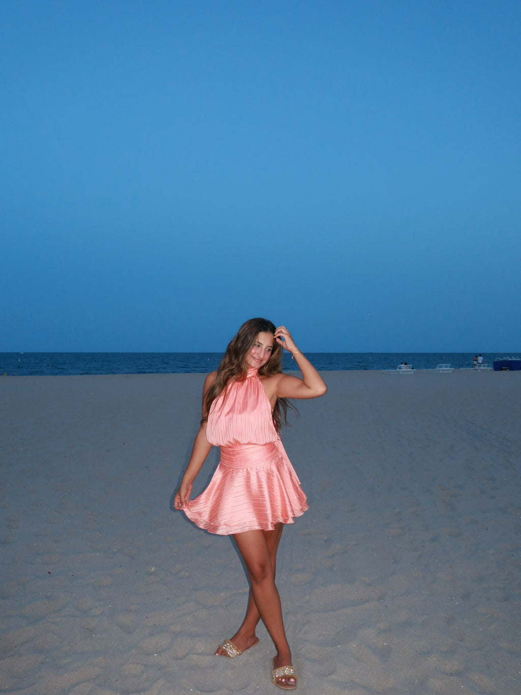 Sunset romance dress