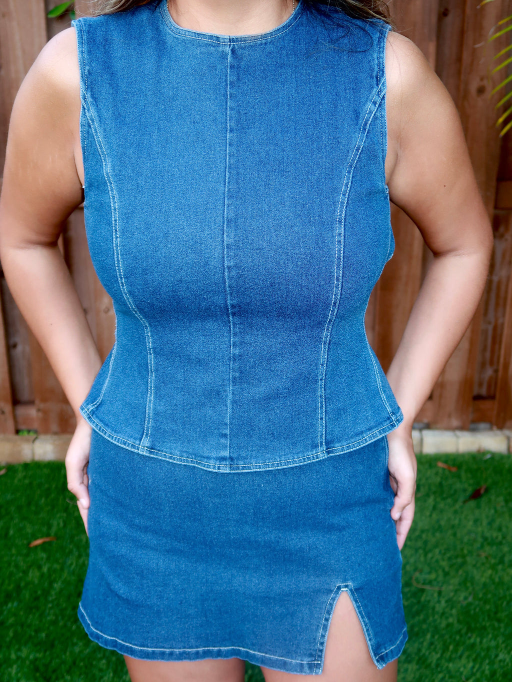 Blue Jean Baby Set