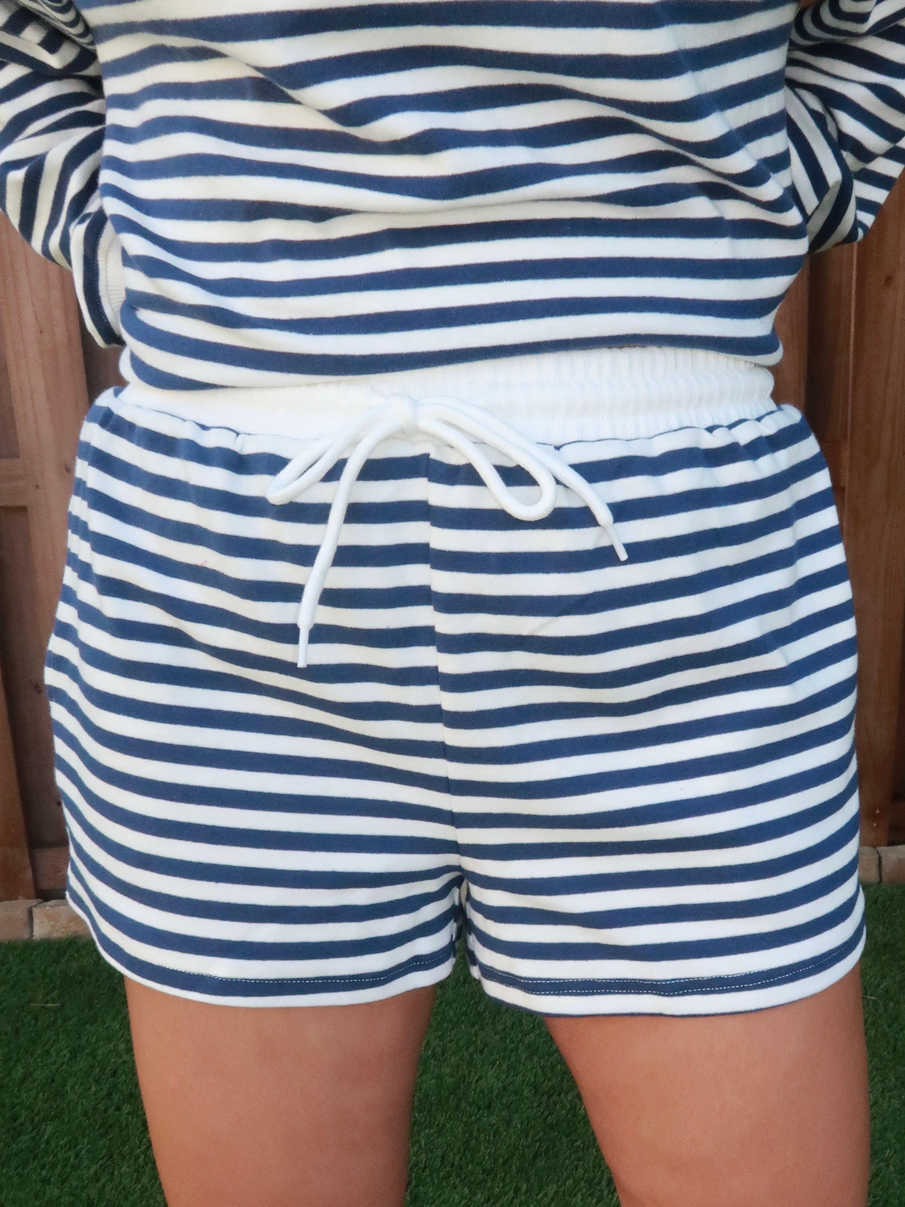 Lyn's Stars & Stripes Lounge Shorts