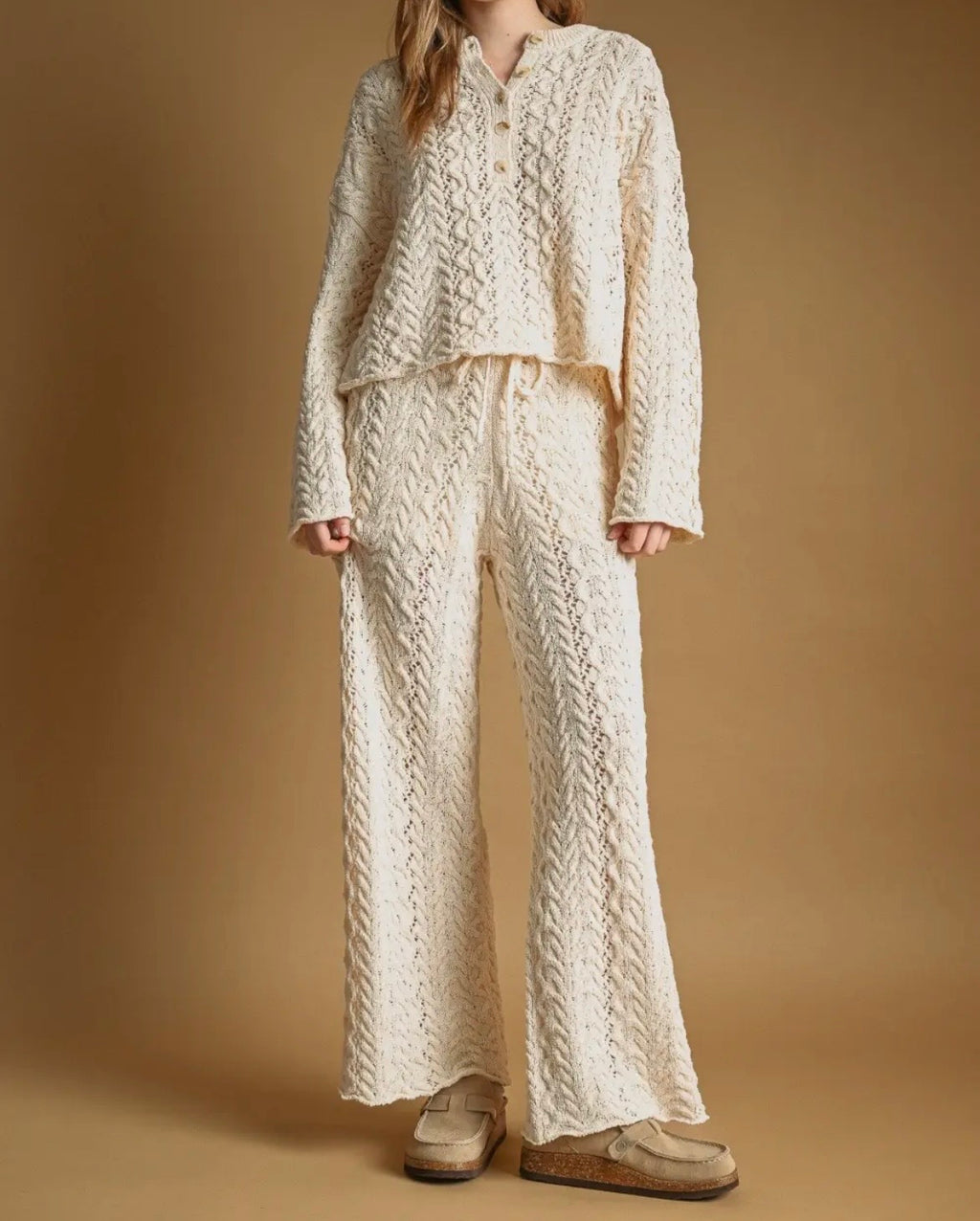 Toasted Marshmallow knit Set