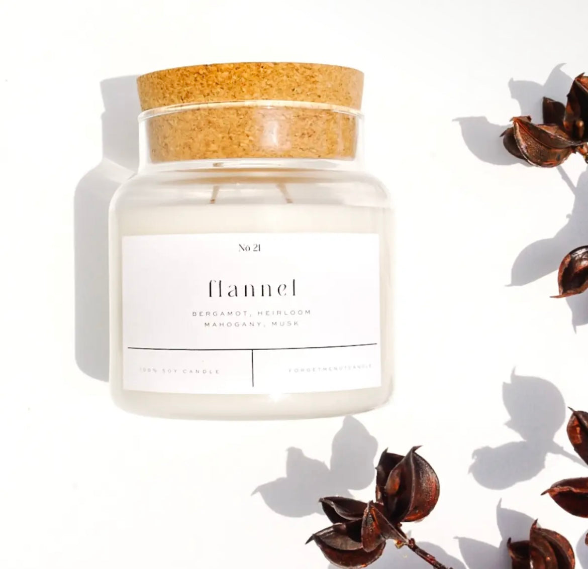Flannel candle