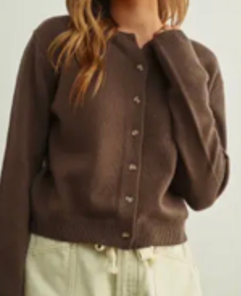 Coffee Shop Cardigan